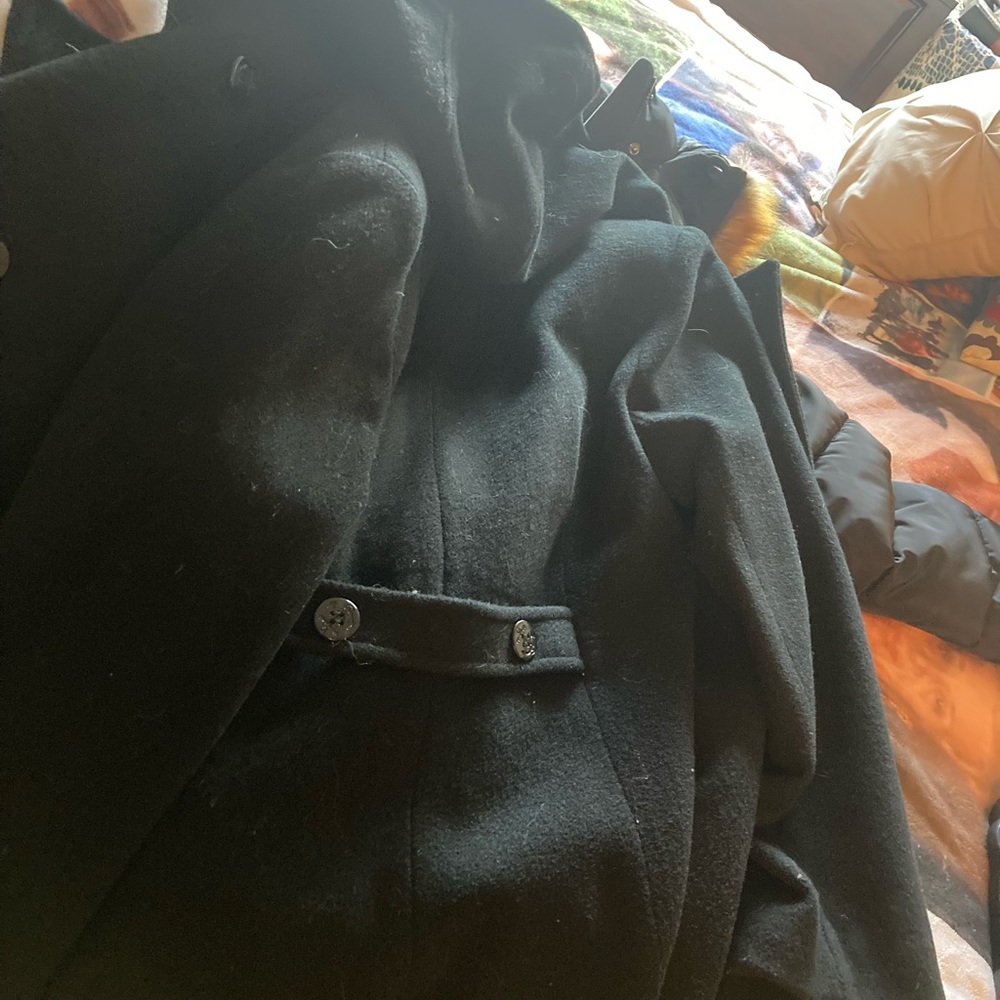 Wool long coat